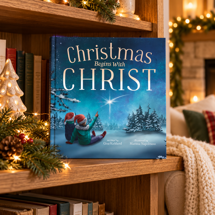 Christmas Begins With Christ: Learning About Jesus and Spreading the Love of God - Hardcover