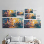 Nativity Painting Canvas Print