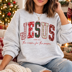 Christian Jesus Sweatshirt – Christmas Bible Verse Trendy Faith Apparel Gift