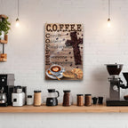 Christ And Coffee Faith Sign